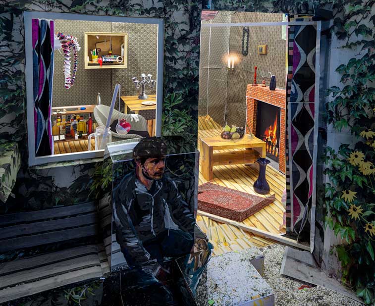 Das große Kaminzimmer III