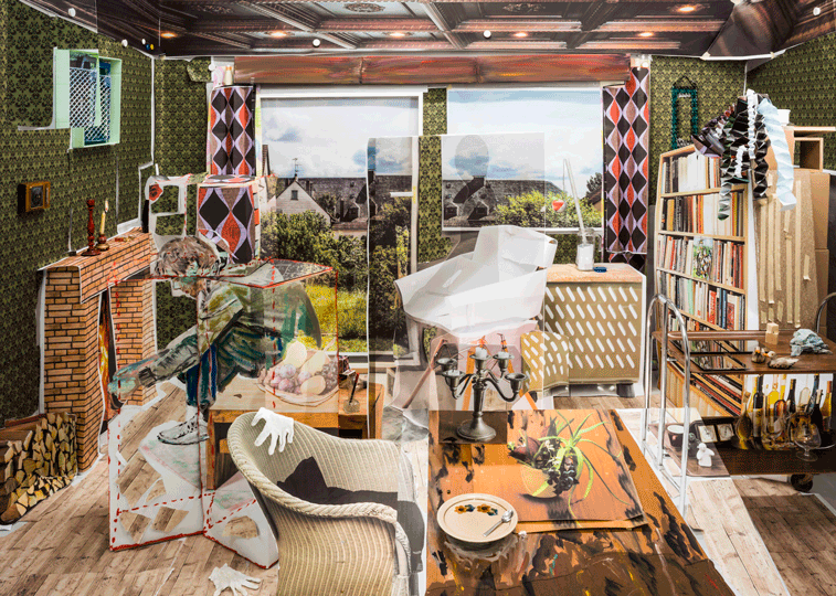 Das große Kaminzimmer I